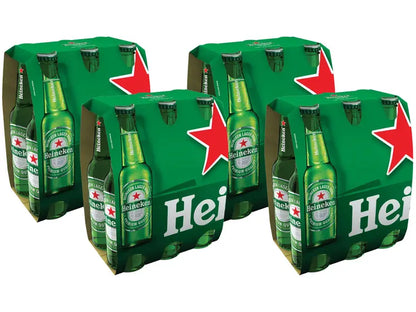 Heineken Lager Long Neck 330ml – Kit 24 garrafas