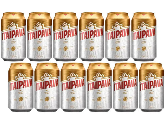 Itaipava Pilsen Lata 350ml – Kit 48 unidades