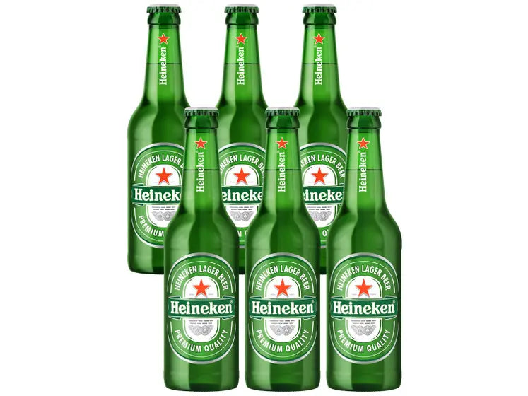 Heineken Lager Long Neck 330ml – Kit 24 garrafas